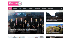 Desktop Screenshot of diariodemorelos.com